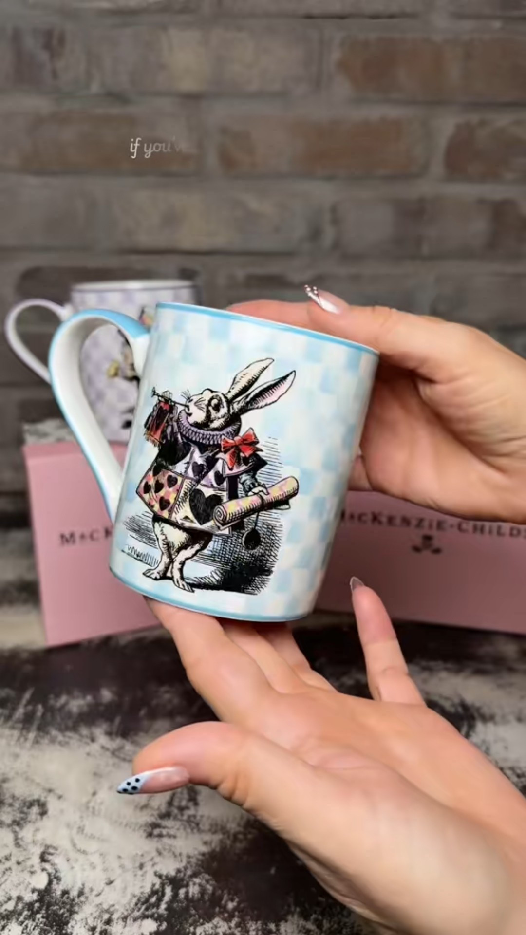 If you’ve been slowly building the Alice collection, this is your sign ♡ The hand-painted plates with the soft pink check border are almost gone, and the matching mugs are linked separately so you can choose exactly what you’re missing. It’s one of those storybook pieces that feels like it’s been in your home forever ✨

#aliceinwonderlanddecor #mackenziechilds #springtablescape #heirloomhome