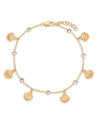 Ettika Scallop Shell Charm Anklet  | Bloomingdale's EDITORIAL Vacation Women | Bloomingdale's (US)