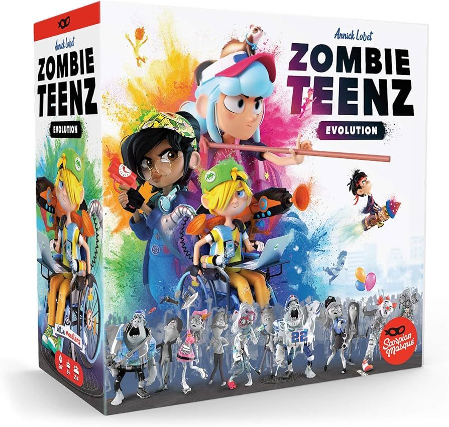 Zombie Teenz Evolution | Cooperative Game for Kids and Families | Ages 8+ | 2 to 4 Players | 15 M... | Amazon (US)