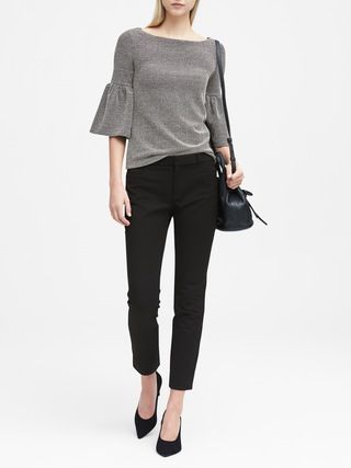 Sloan Skinny-Fit Solid Ankle Pant | Banana Republic Factory