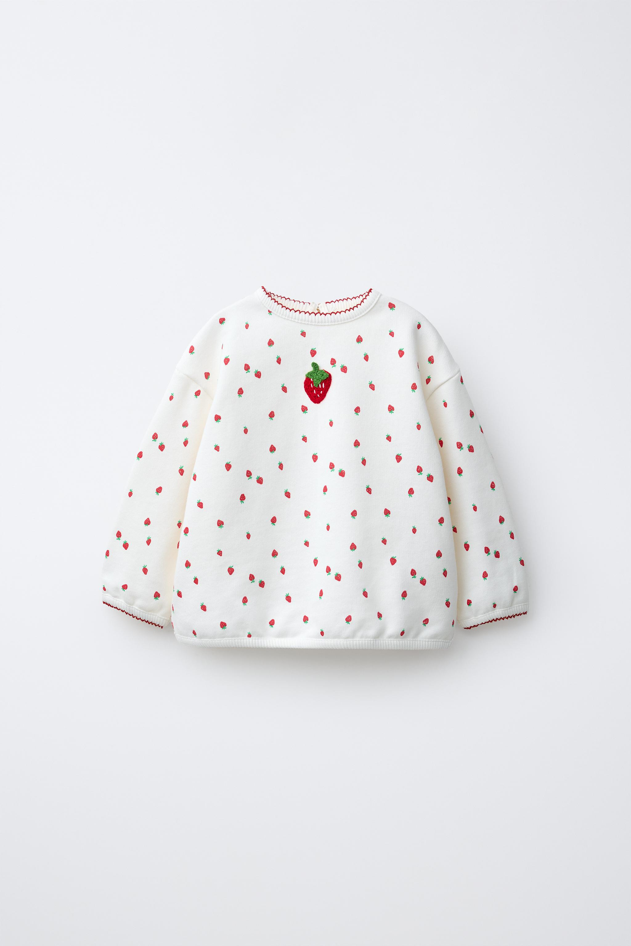STRAWBERRY PRINT SWEATSHIRT | Zara US