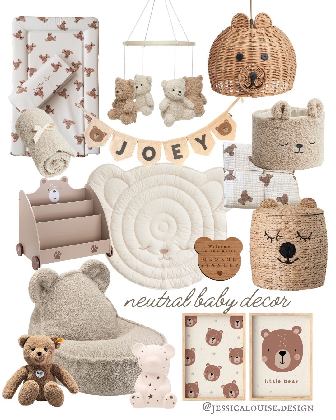 Neutral baby room decor 🐻

#LTKbaby #LTKkids #LTKfamily