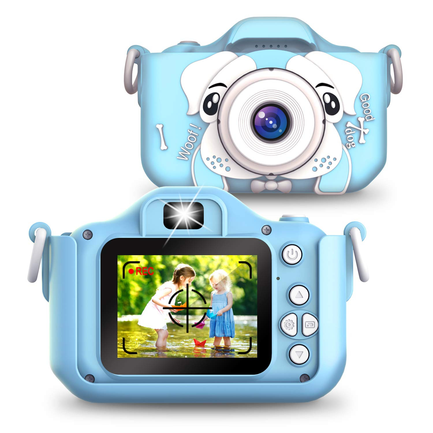 Sinceroduct Kids Camera, 20.0MP Digital Dual Camera Rechargeable with 2.0 Inch IPS Screen,32GB SD Ca | Amazon (US)