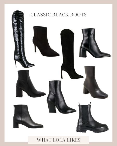 Grab your new favorite pair of black boots for fall!

#LTKSeasonal #LTKstyletip #LTKshoecrush