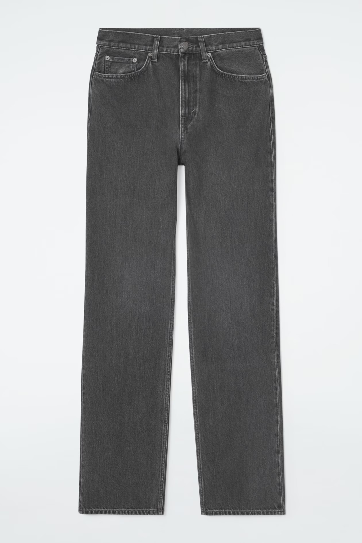 COLUMN JEANS - STRAIGHT - WASHED BLACK | COS (US)