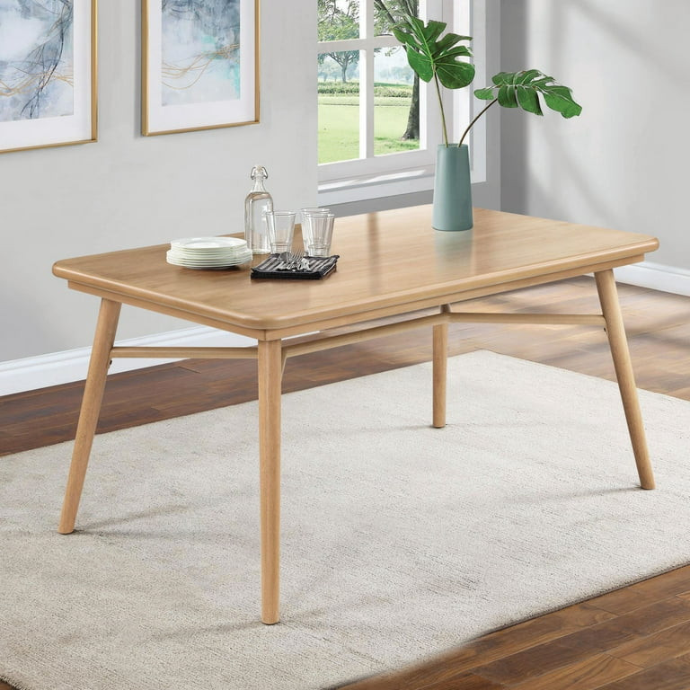 Better Homes & Gardens Springwood Dining Table, Natural | Walmart (US)