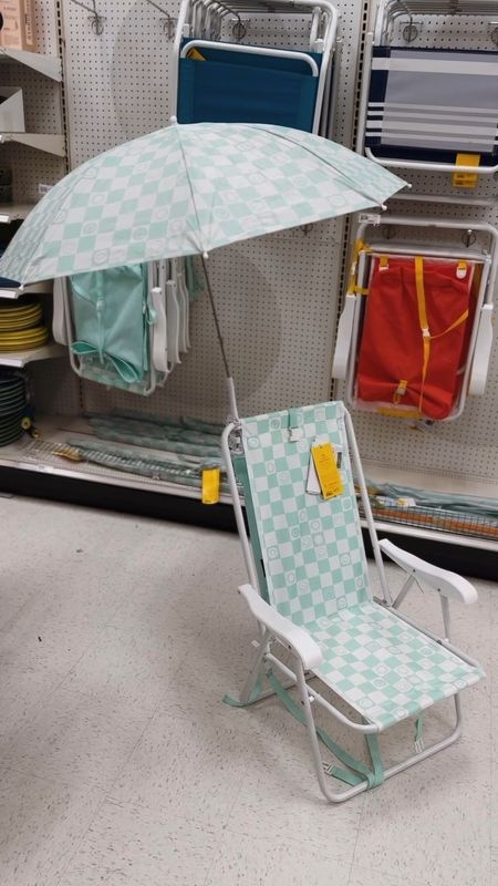 The cutest lawn chair ever at target with a matching umbrella! 

#LTKSeasonal #LTKhome #LTKfamily