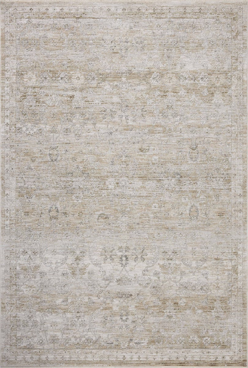 Tabitha TAI-03 Ivory/Khaki Area Rug | Rugs Direct