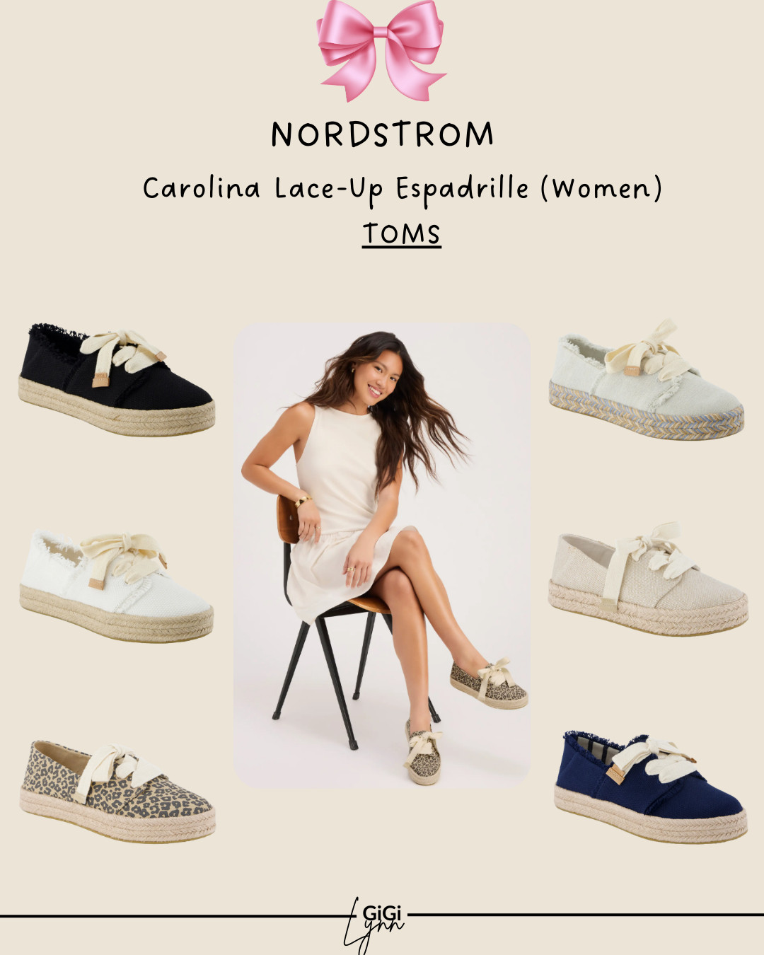 The Carolina Lace-Up Espadrille for Women by TOMS is the perfect blend of effortless summer style and all-day comfort. Featuring a classic espadrille sole with a flattering lace-up design, this women’s espadrille sandal adds a touch of casual elegance to warm-weather outfits.

Lightweight and easy to wear, these lace-up espadrilles pair beautifully with sundresses, maxi dresses, denim shorts, wide-leg pants, linen sets, and vacation outfits. Ideal for spring and summer outfits, travel days, beach vacations, brunch, and everyday casual wear, they offer comfort without sacrificing style.

If you’re looking for versatile summer shoes that feel comfortable, timeless, and polished, the Carolina Espadrille is a warm-weather staple you’ll reach for on repeat.

✨ Classic espadrille style made for everyday summer living.

#LTKFinds #TOMSStyle #Espadrilles #SummerShoes #CasualChic #VacationStyle #EverydayWear #LTKStyle

 

 #LTKootd #LTKmomlife #LTKWorkwear