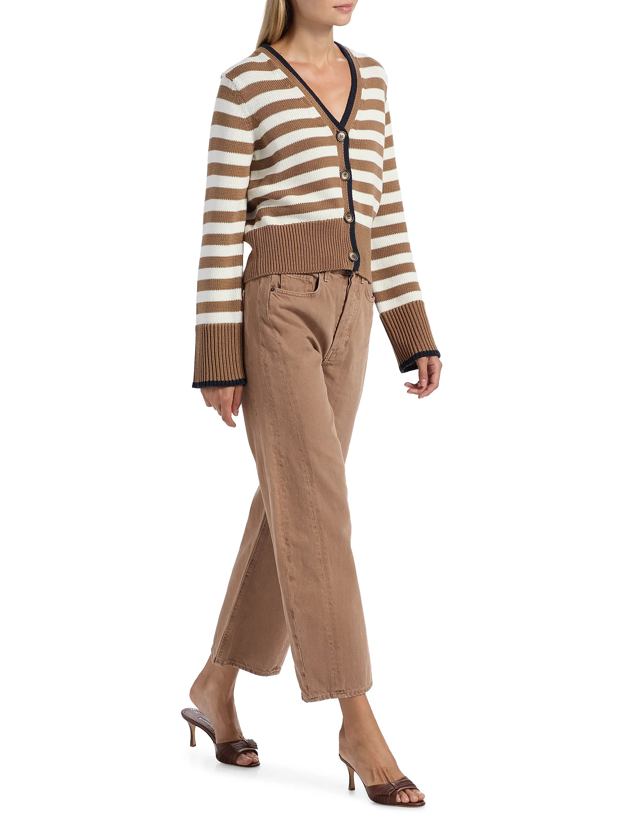 Ryder High-Rise Barrel-Leg Jeans | Saks Fifth Avenue