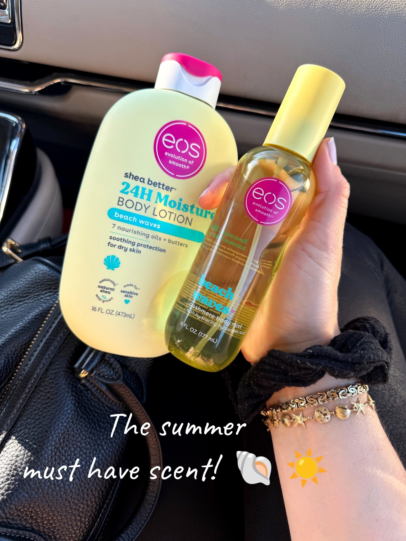No beach trip on the calendar? Same. But this EOS Beach Waves lotion + spray has me smelling like I just came off the sand anyway 🏖️ Little everyday luxury and I’m here for it.