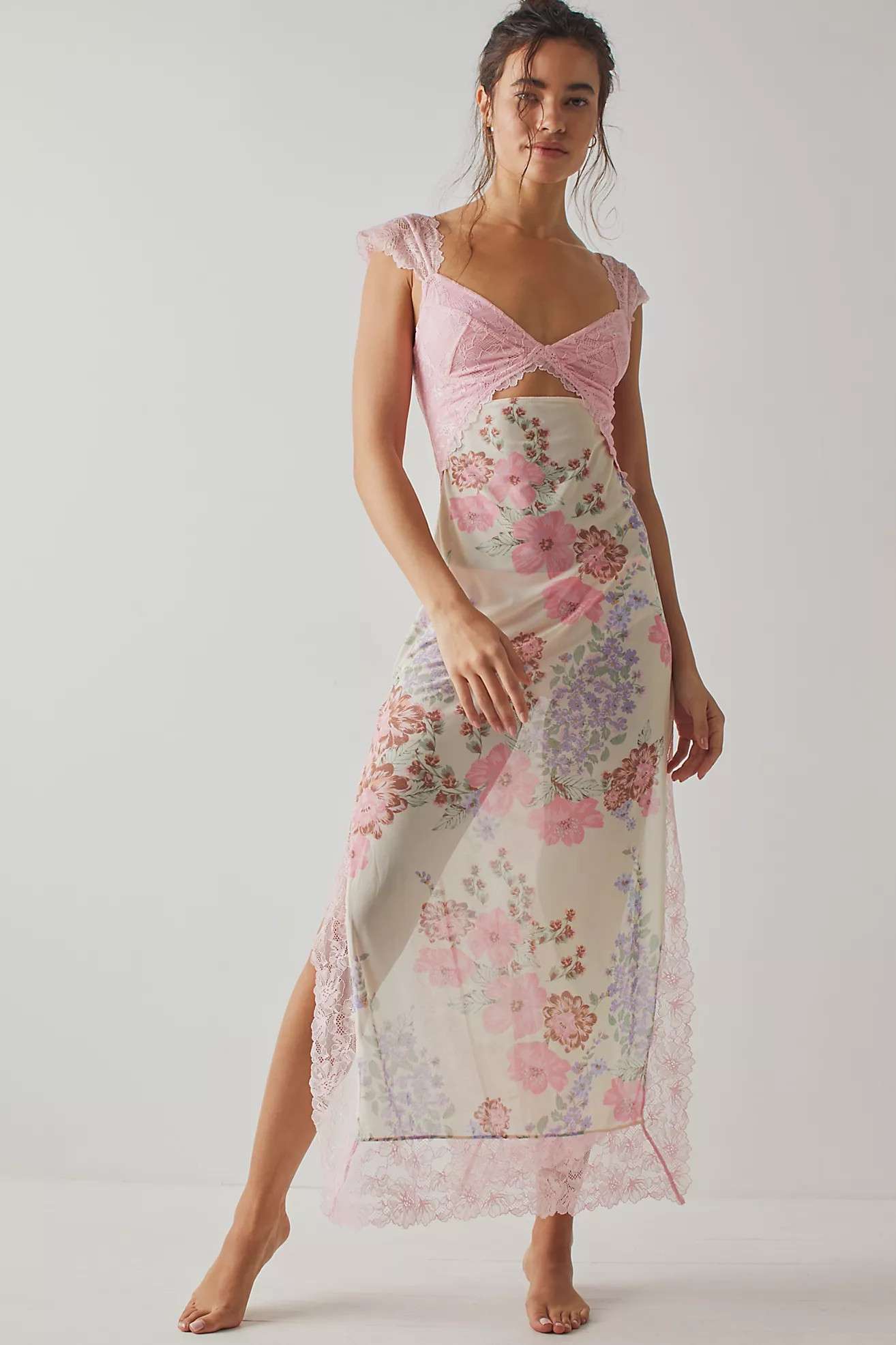Suddenly Fine Maxi Slip | Free People (Global - UK&FR Excluded)