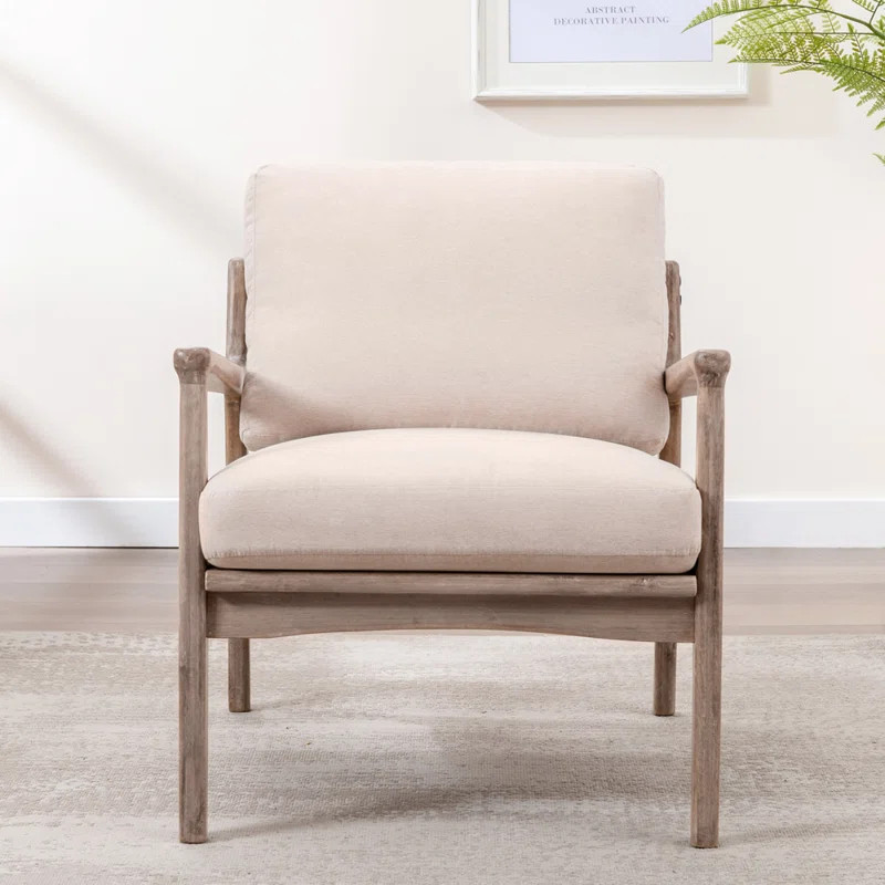 Bernardsville 24.4'' Wide Tufted Armchair | Wayfair North America