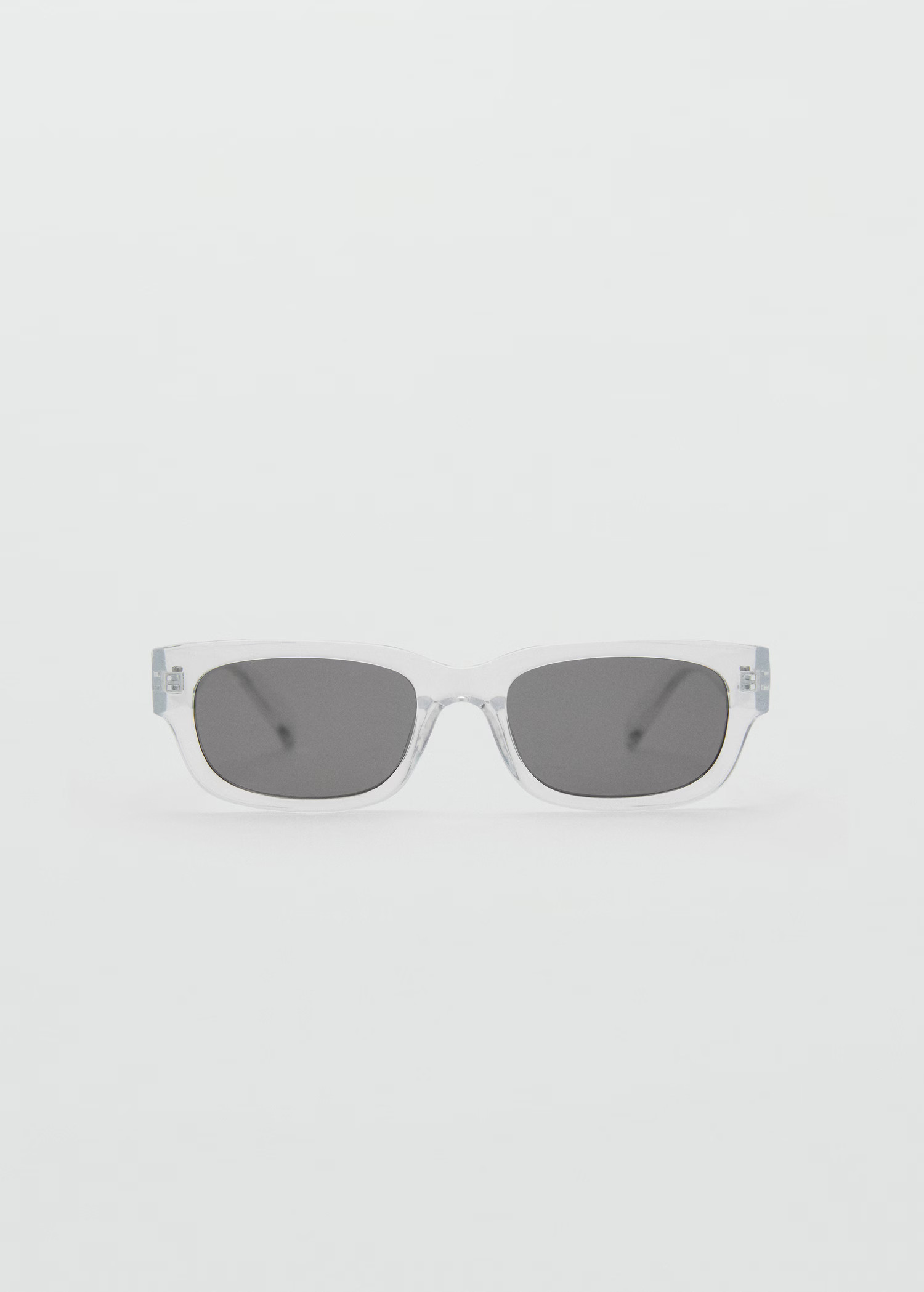 Rectangular-frame sunglasses - Women | MANGO United Kingdom | MANGO (UK)