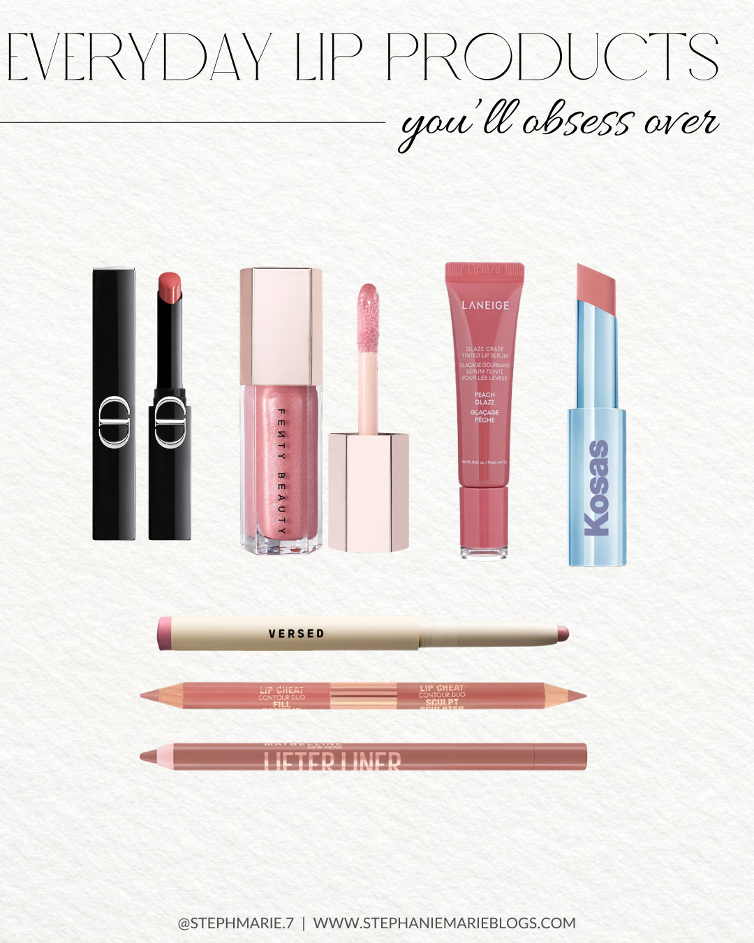 The lip products I can’t stop reaching for 💄 These are the liners, lipsticks, glosses, and tinted treatments that make it into my everyday rotation. Easy to wear, flattering, and perfect whether you want a quick wash of color or a more polished lip.  

 #LTKOver40 #LTKBeauty
