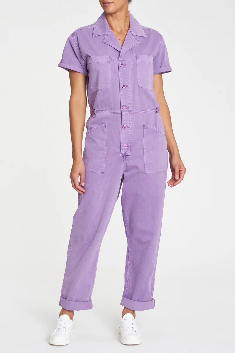 Grover Short Sleeve Field Suit - Orchid | Pistola Denim