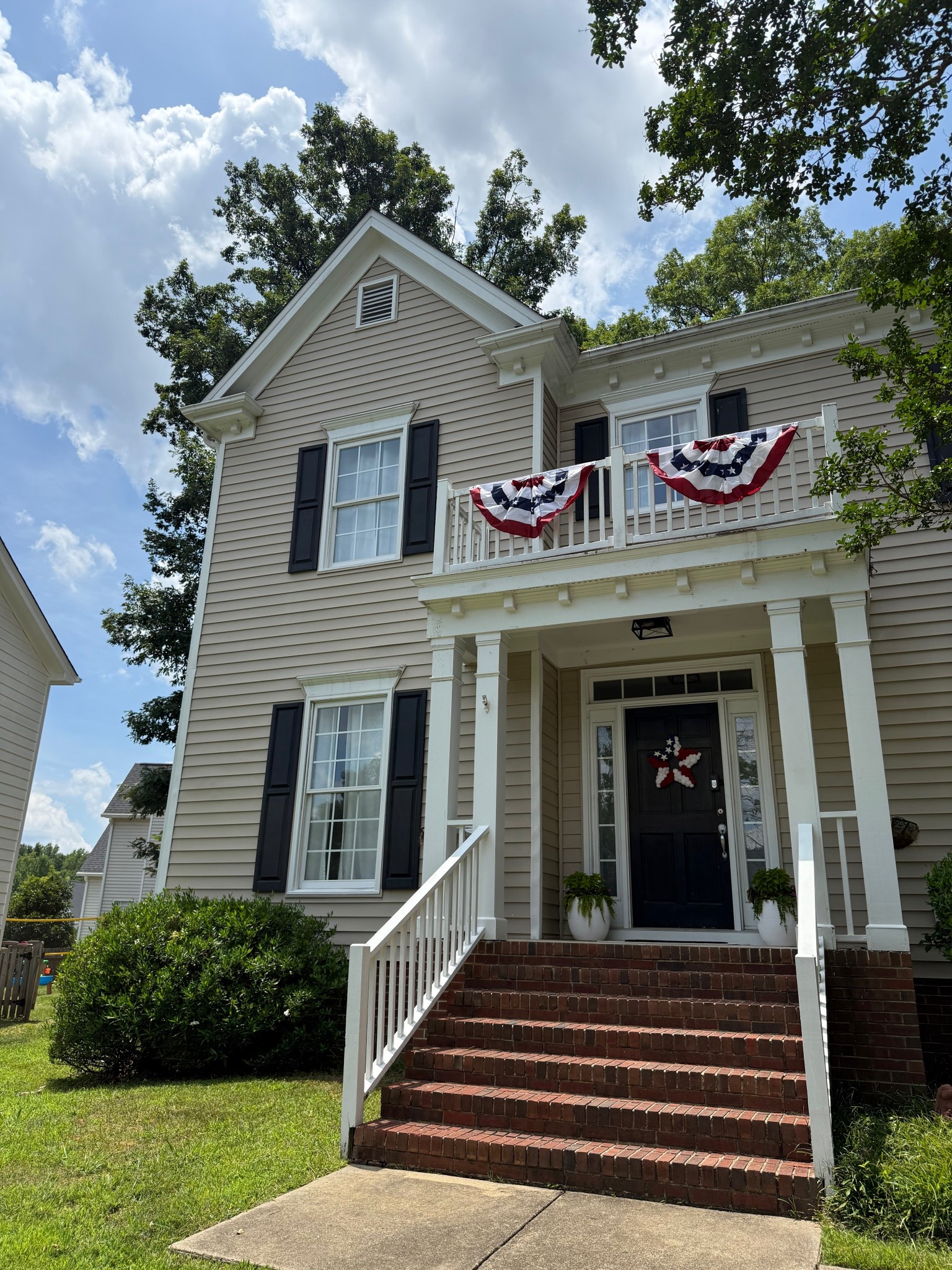 Getting the front porch ready for the 4th 🇺🇸✨ #fourthofjuly #fireworks #americanflag #porchdecor

#LTKSeasonal #LTKFindsUnder50 #LTKHome