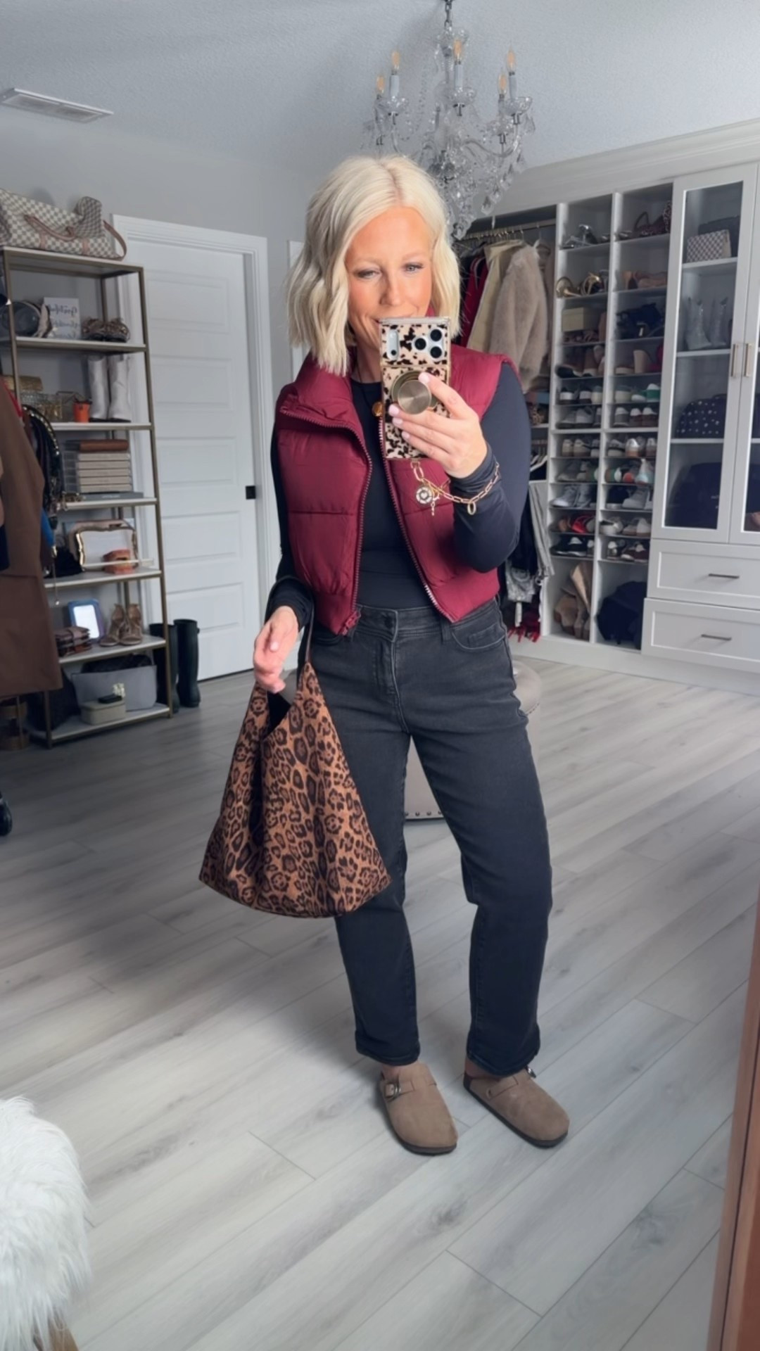 This outfit in repeat!!!  I love these vest and have it in 3 colors now!!
⬇️⬇️⬇️
Vest small (prefer medium)
Tee medium
Jeans sized down to a 2 (run big - size down)
Shoes TTS

#LTKSeasonal #LTKSaleAlert #LTKOver40