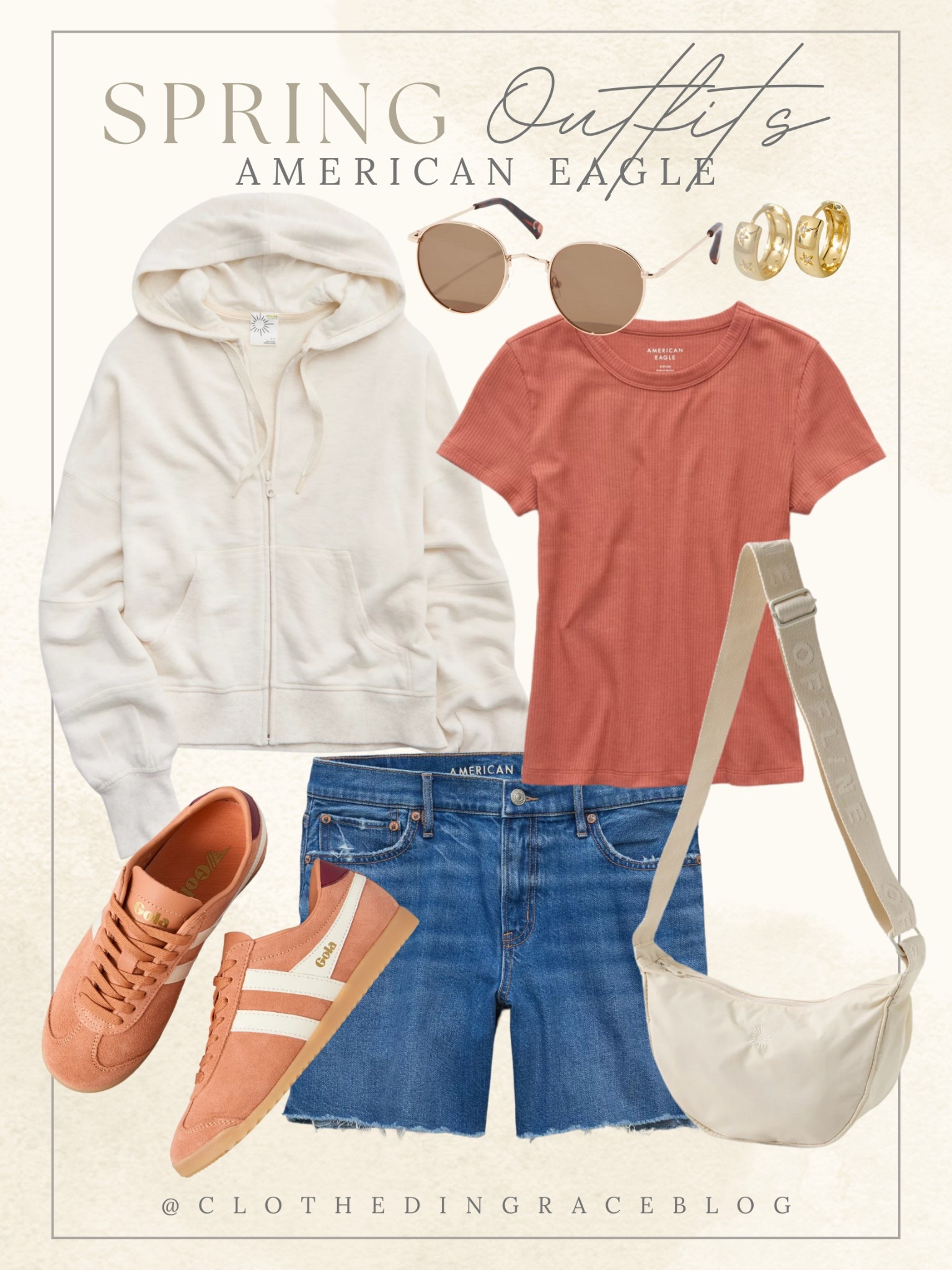 Casual spring outfit from American Eagle 

#LTKStyleTip #LTKFindsUnder50 #LTKFindsUnder100