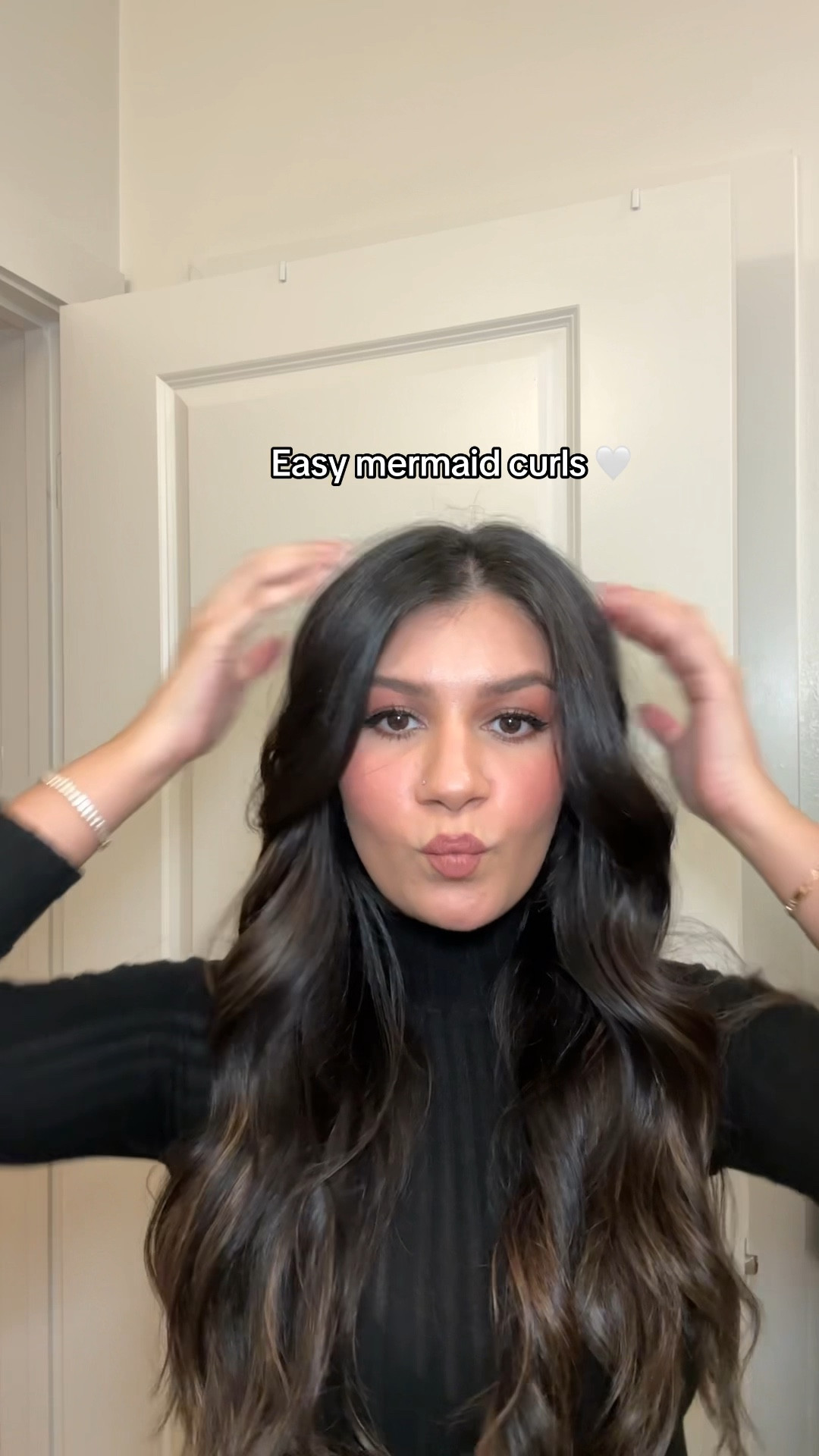 Easy holiday hair tutorial 

#LTKselfcare #LTKHoliday #LTKdayinmylife