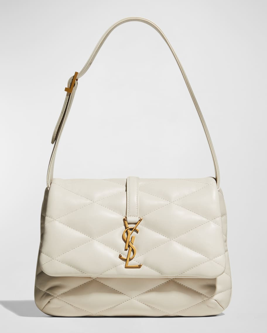 Saint Laurent Le 57 YSL Quilted Leather Flap Bag | Neiman Marcus