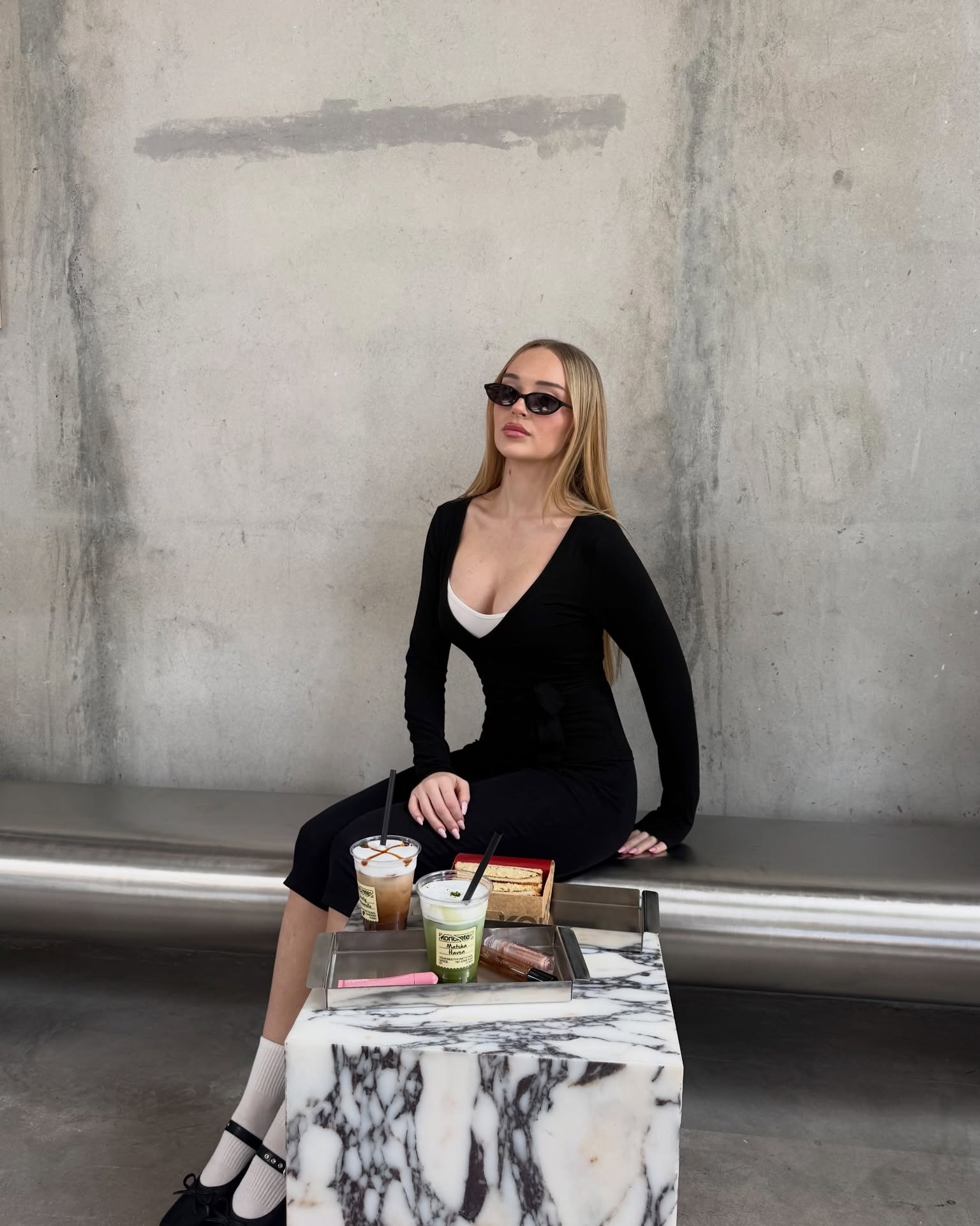 went outside today 🤍🍵 @shopcider