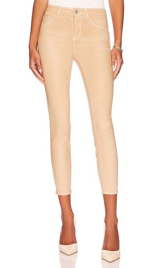 L'AGENCE Margot High Rise Skinny Mix in Nude. - size 28 (also in 23, 24, 25, 26, 27) | Revolve Clothing (Global)