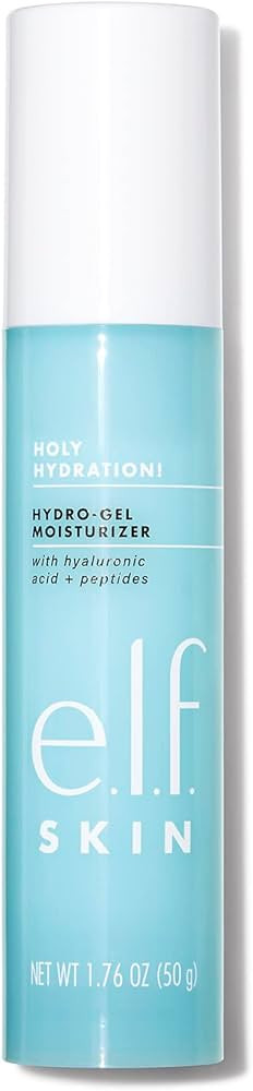 e.l.f. Holy Hydration! Hydro-Gel Moisturizer, Hydrates & Moisturizes Skin for a Plumped Up Comple... | Amazon (US)
