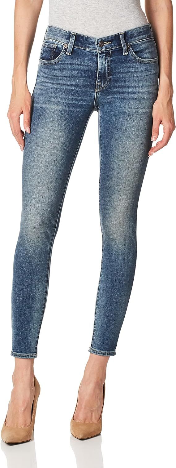 Lucky Brand Women's Mid Rise Ava Skinny Jean | Amazon (US)