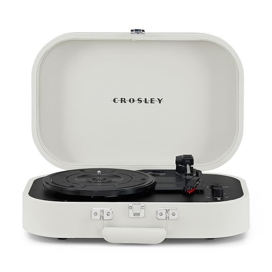 Crosley Discovery Record Player - Dune | West Elm (US)