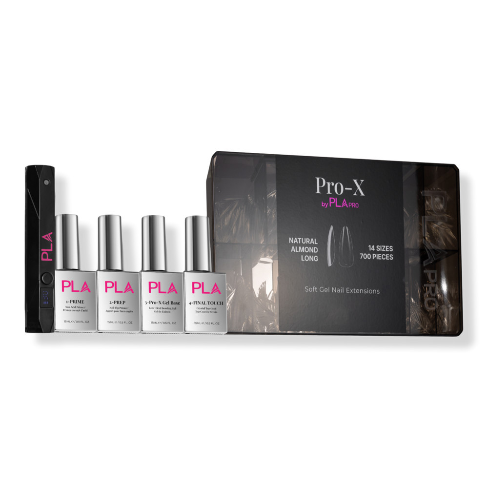 PLA Beauty Pro-X by PLA - Soft Gel Extension Kit - Natural Stiletto Medium | Ulta