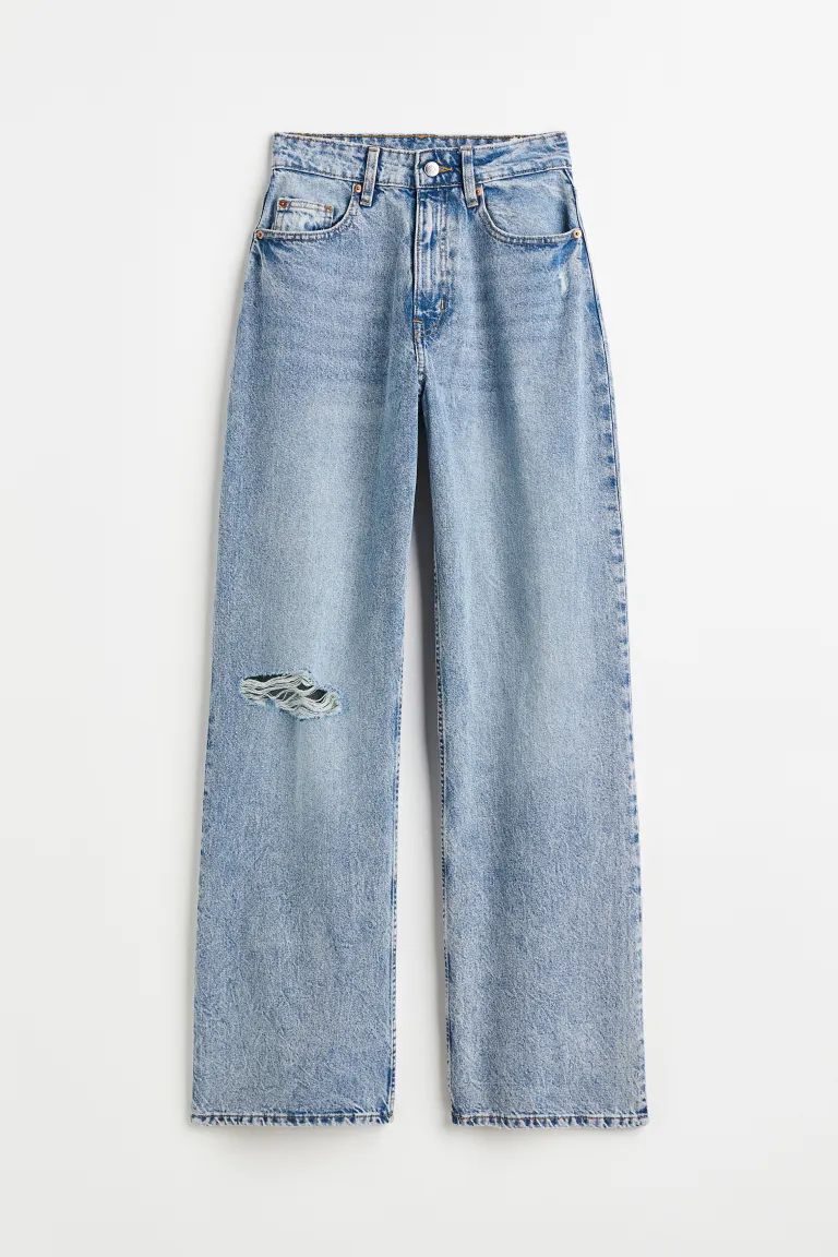 Loose Straight High Jeans | H&M (US + CA)