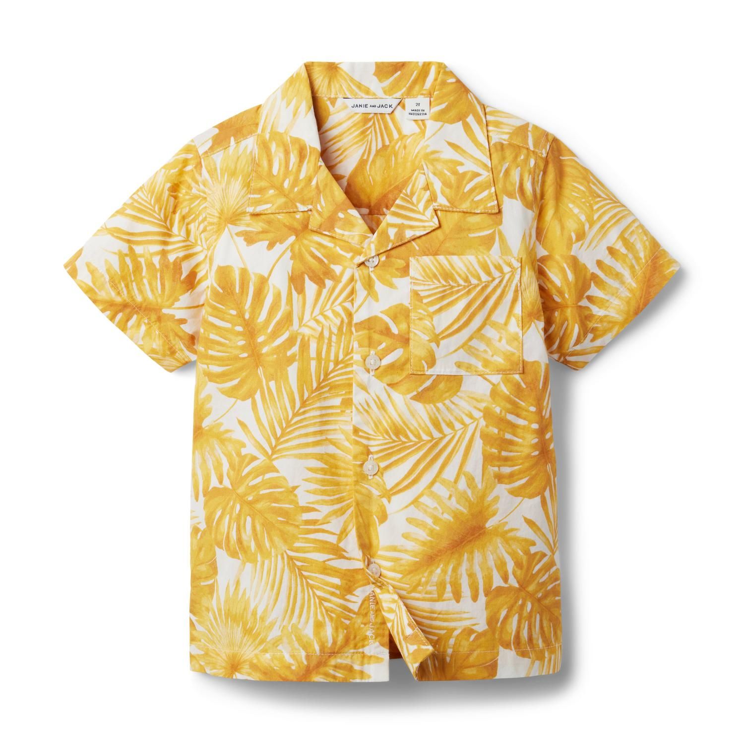 The Palm Cabana Shirt | Janie and Jack