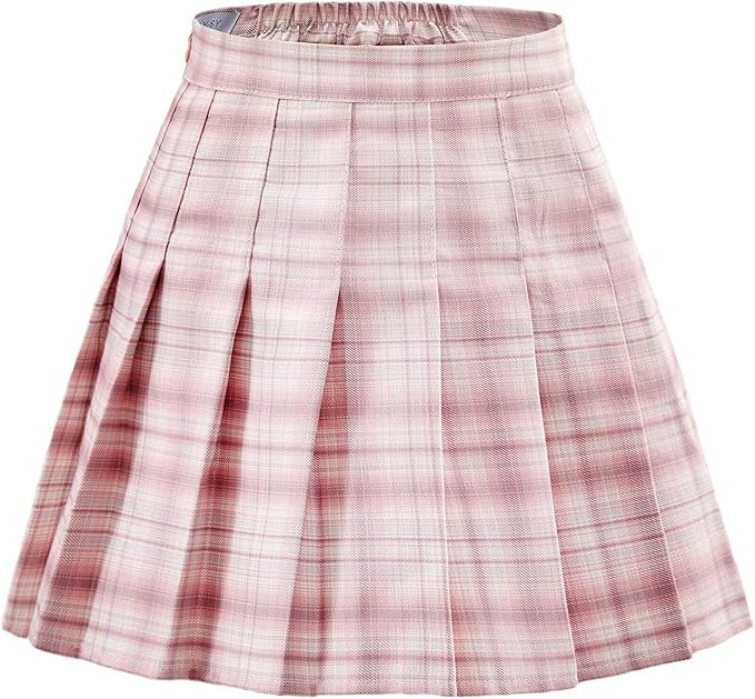 Women Pleated Skirt Tennis Golf Skorts with Lining Shorts Athletic Pleated Skirts for Women | Amazon (US)