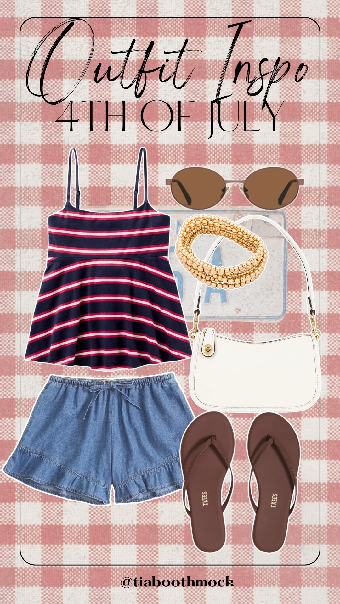 Casual, comfy, and ready for every 4th of July plan! From BBQs to fireworks. Loving this easy red, white & blue look with the cutest accessories. ❤️

#LTKSeasonal #LTKootd