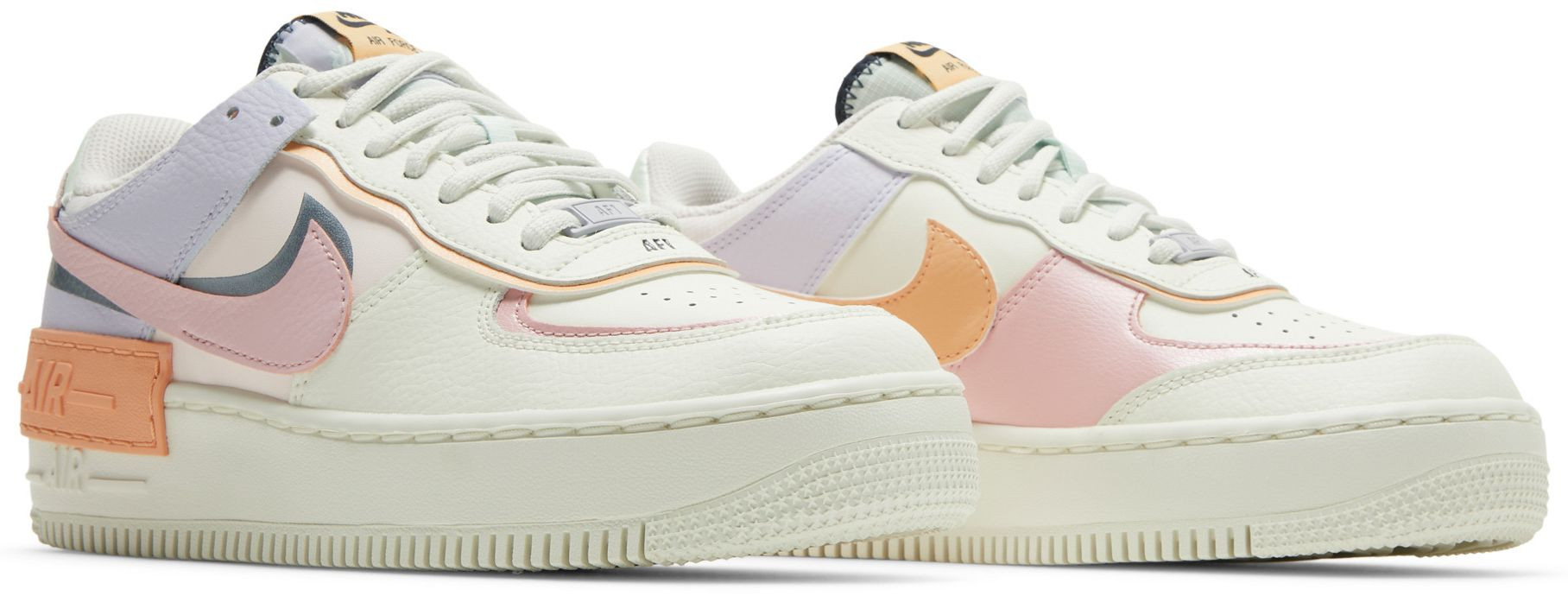 Wmns Air Force 1 Shadow 'Orange Chalk Pink Glaze' | GOAT