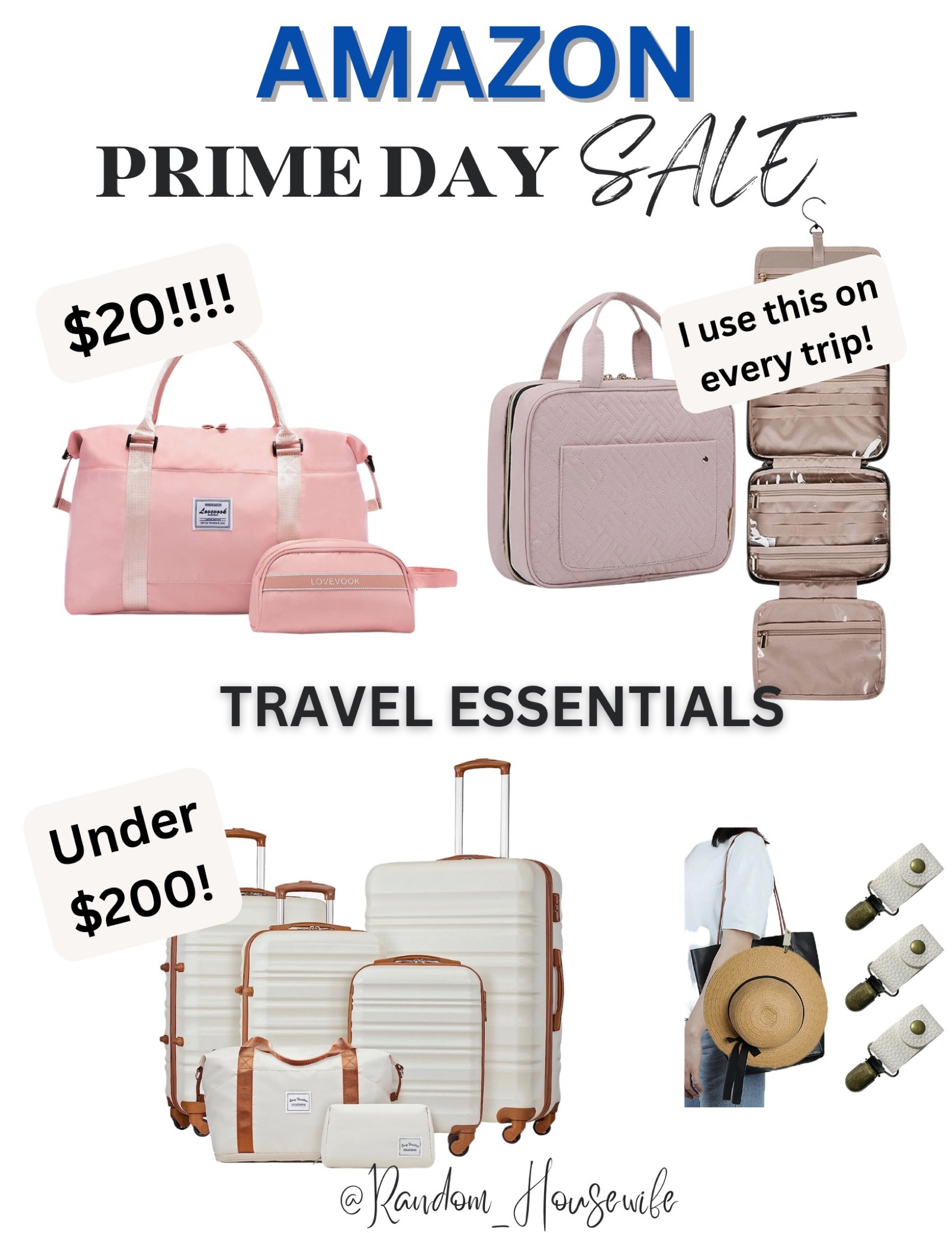 Up To 40% Off on LONG VACATION Luggage Set 4 P