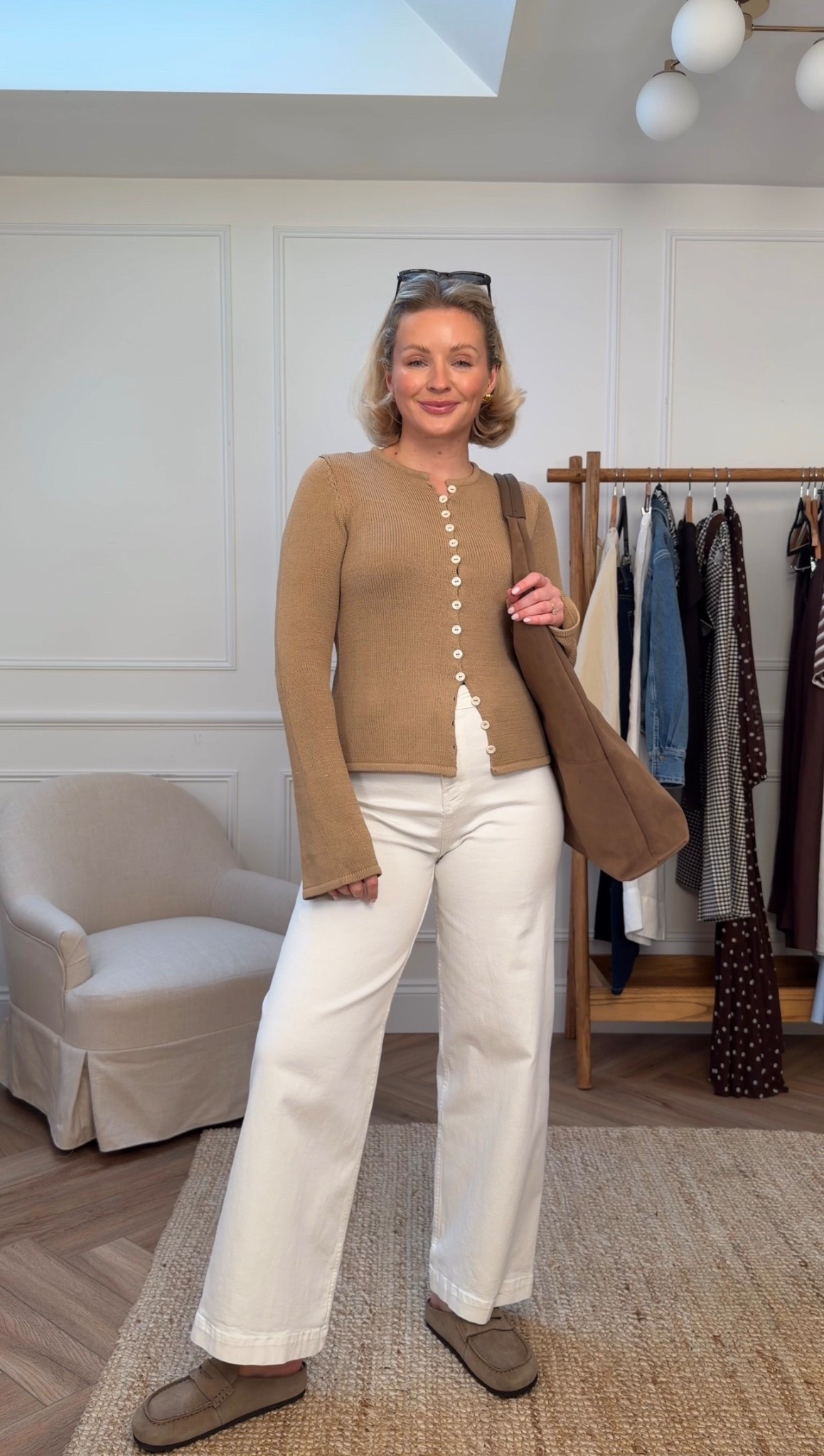 Beig beige, suede & white spring outfit idea
Cardigan - size S
Jeans - size 12


#LTKSeasonal #LTKootd #LTKgrwm