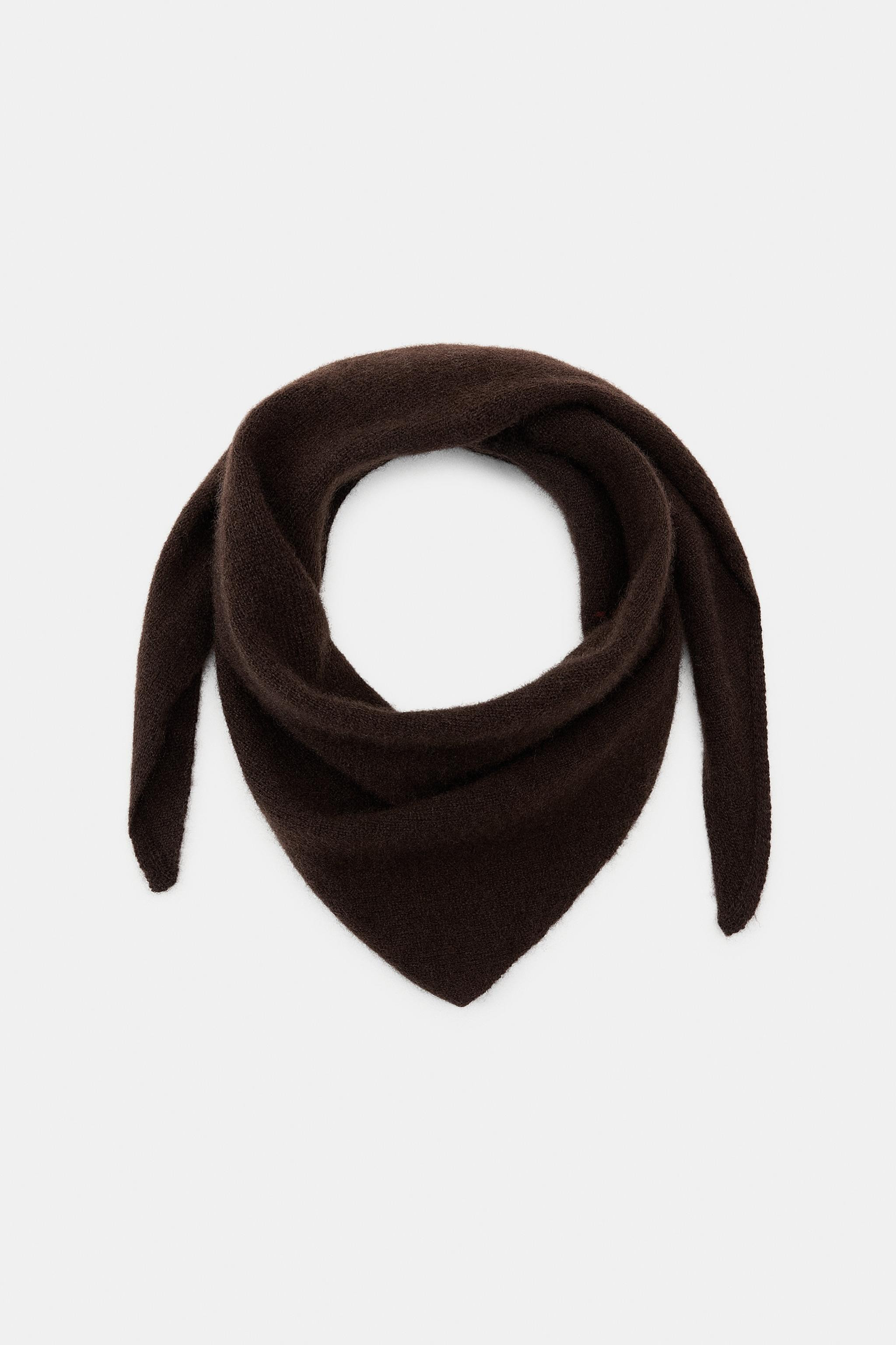 WOOL AND CASHMERE BANDANA | Zara UK