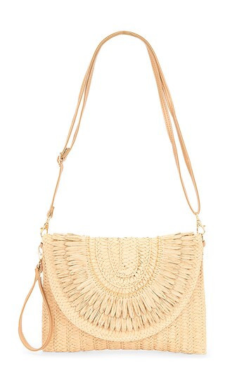 8 Other Reasons Woven Clutch Bag in Tan. | Revolve Clothing (Global)