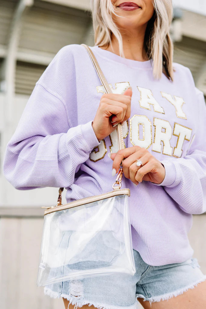 In The Works Clear Crossbody | The Mint Julep Boutique