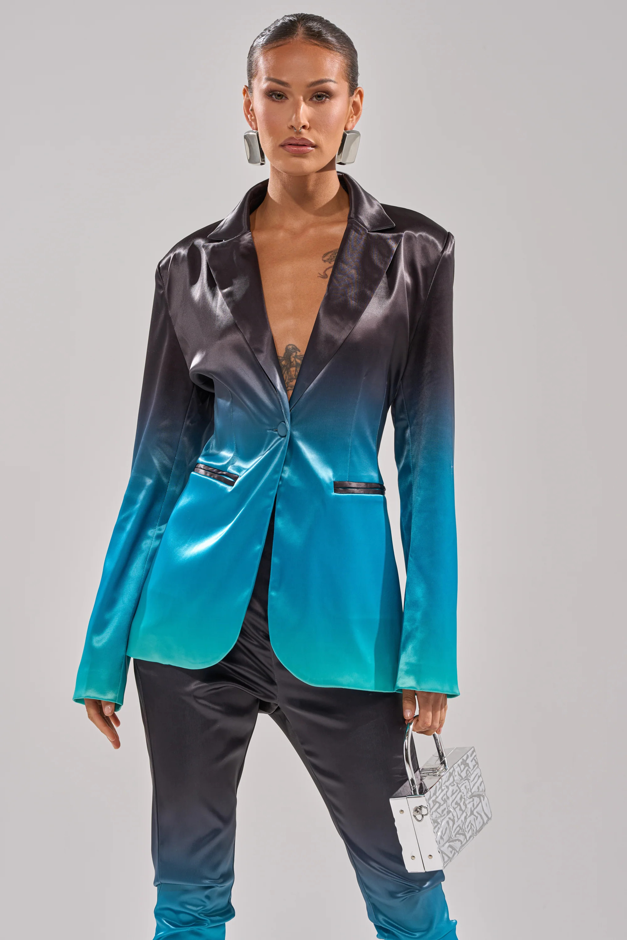 NIGHT AND DAY OMBRE BLAZER | AKIRA
