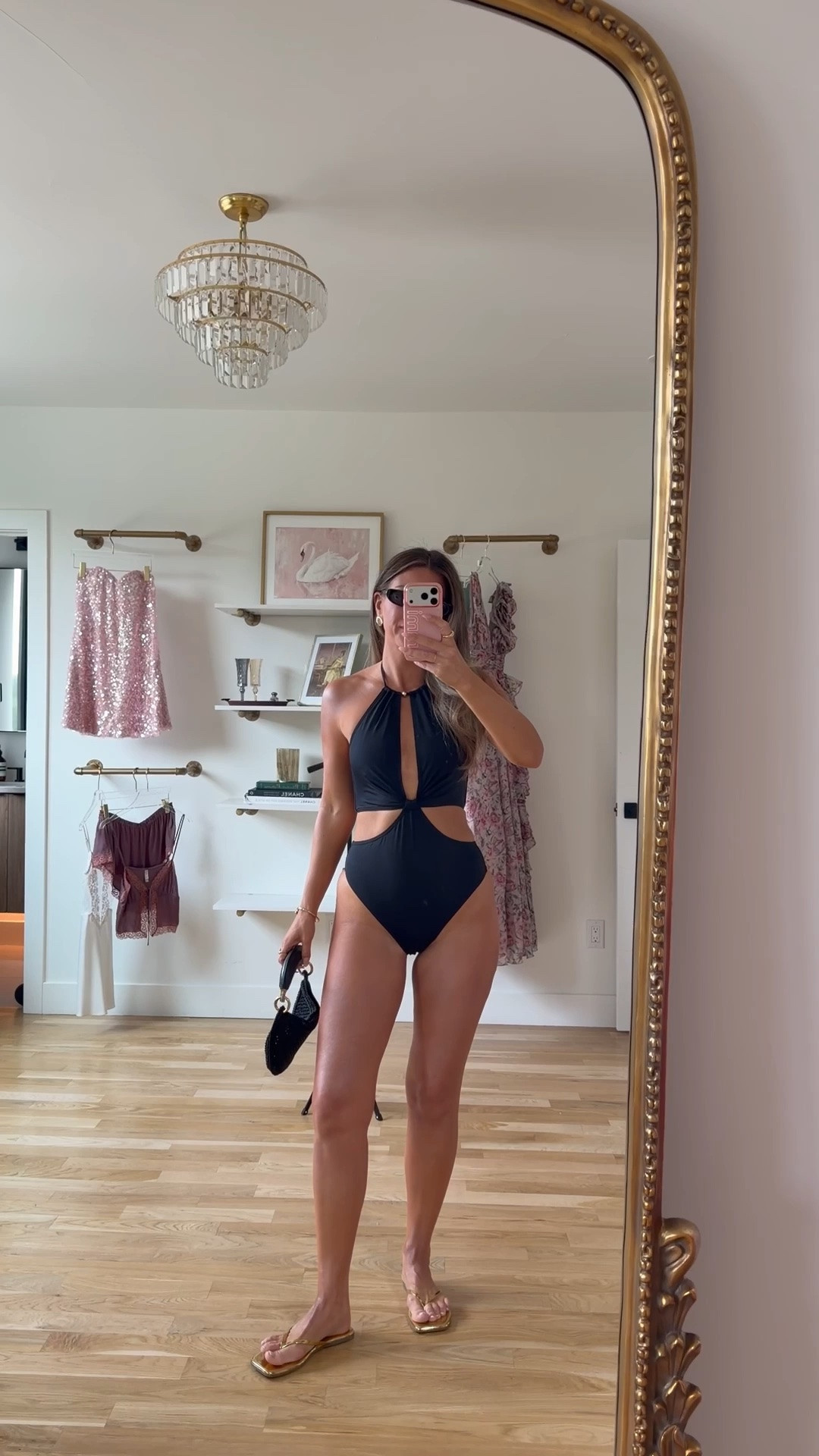 Cupshe black halter key hole cutout one piece swimsuit ☀️🌺 use code chic for 15% off sitewide on orders $70+ and 20% off sitewide on orders $135+


I’m 5’4” and wearing size medium 
• i sized up to a medium in all one piece swimsuits

Summer Vacation, Beach, Poolside, Swimsuit, One piece, Bikini, Coverup, Destination, resortwear, resort outfits, vacation outfits, vacation swimwear, beach vacation swimwear, summer vacation outfits, tropical vacation outfits, vacation outfit ideas

#LTKSwim #LTKTravel #LTKSeasonal