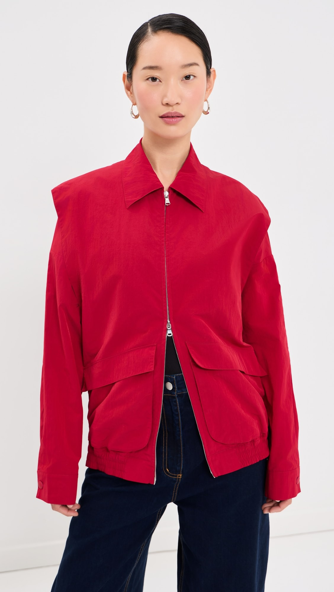 Fall Nylon Snap Bomber | Shopbop