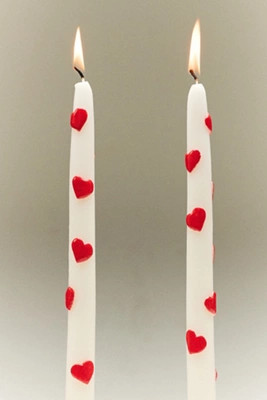 The Amour Taper Candles, Set of 2 | Anthropologie (US)