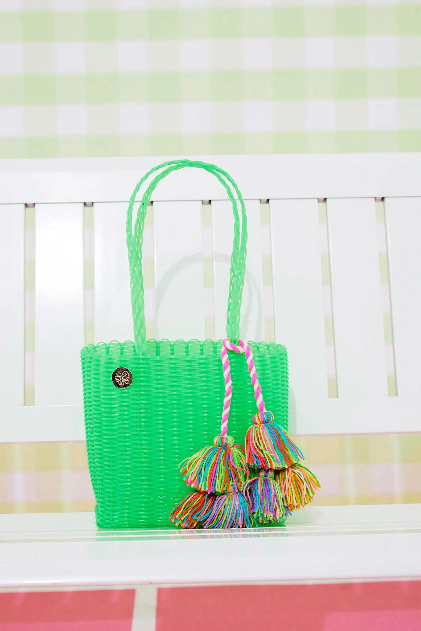 Las Guanacas Mini Bag in Neon Green | Terez