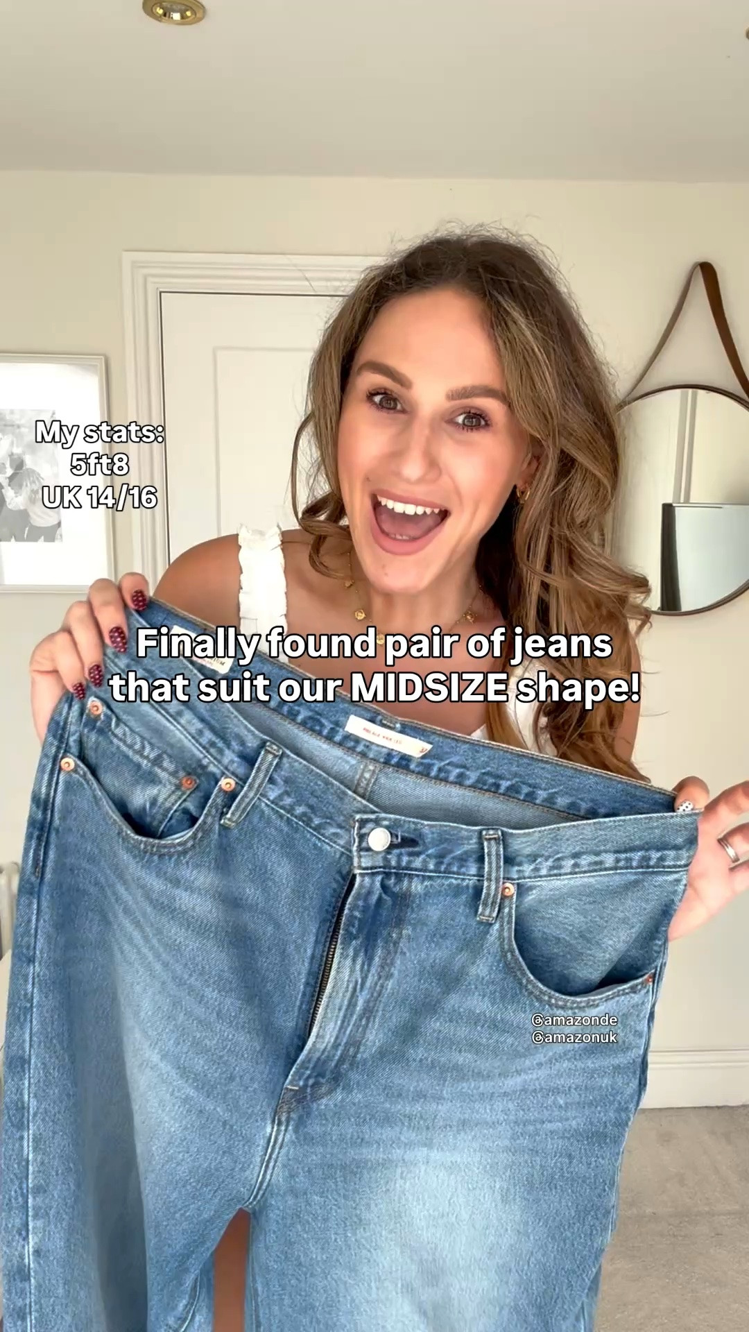 Jean shopping as a midsize girl can feel like a never ending struggle! Comment JEANS and I’ll send you the link. 

If they fit my tummy, they’re usually too loose everywhere else. If they fit my legs, they’re digging in at the waist. 😩

But these jeans? I’ve talked about them before, and for good reason. They’re easily in my top 3 FAVOURITE pairs for a midsize shape. The fit is so flattering, especially on my tummy, they’re comfortable all day, and they don’t dig in where you don’t want them to!

Oh, and if you’re looking for more midsize outfit inspiration, make sure to follow @stylingwithrebecca 

#midsizefashion #midsizestyle #midsizeoutfits #jeanshaul fashionfinds midsizegirl @amazonuk @amazonde #amazon #ad

#LTKsummer #LTKmidsize #LTKjeans