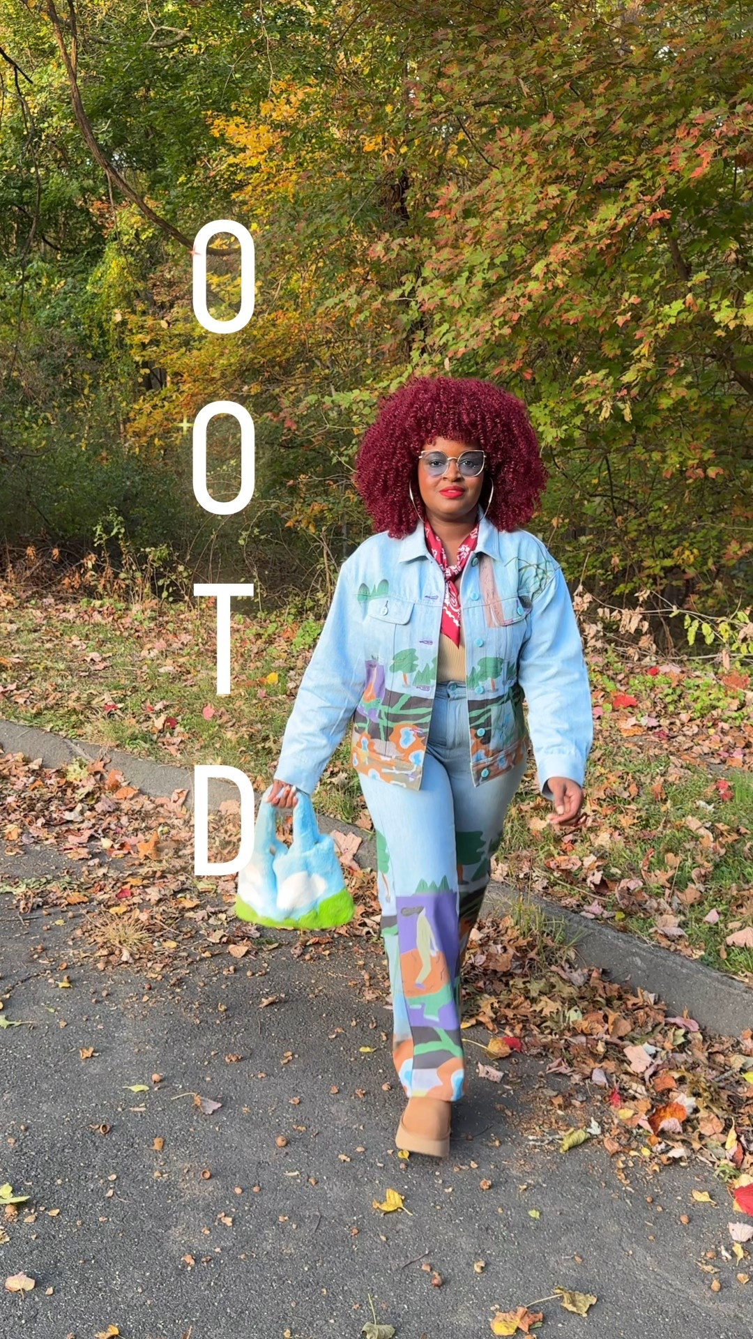 OOTD: “Life is too short to wear boring clothes” lives rent-free in my head. So, the moment I spotted the jean set from the collaboration with @leejeans and @ruo_han_wang , I couldn’t resist adding it to my cart. I just love it when artists display their artwork on clothing.

#LTKStyleTip #LTKMidsize