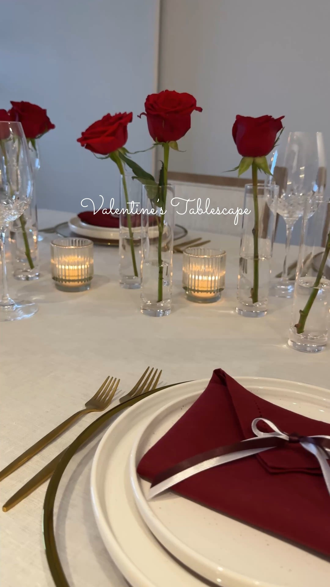 Nothing says Valentine’s like red roses 🌹✨

#tablescape #valentinestablescape #valentines #tablesetting #tablestyling

#LTKValentine