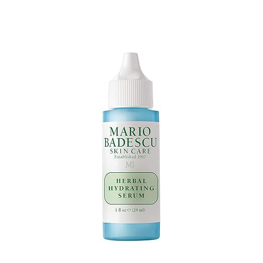 Mario Badescu Herbal Hydrating Serum for All Skin Types |Oil Free Serum that Leaves Skin Supple |... | Amazon (US)